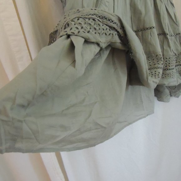 GAP dress, with lining, sage green XXL, english embroderies, NEW - Picture 7 of 8